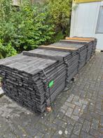 190 planken zwart geimpregneerd 10x400x2.2, Ophalen of Verzenden, Nieuw, 250 cm of meer, Planken