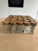 Nieuwe 25 stuks kruiden potjes, Ophalen of Verzenden, Nieuw, Glas, Pot, Bus of Blik