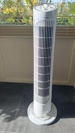 Toren ventilator, wit, 3 standen,timer,draaifunctie, Ophalen, Zo goed als nieuw, Torenventilator