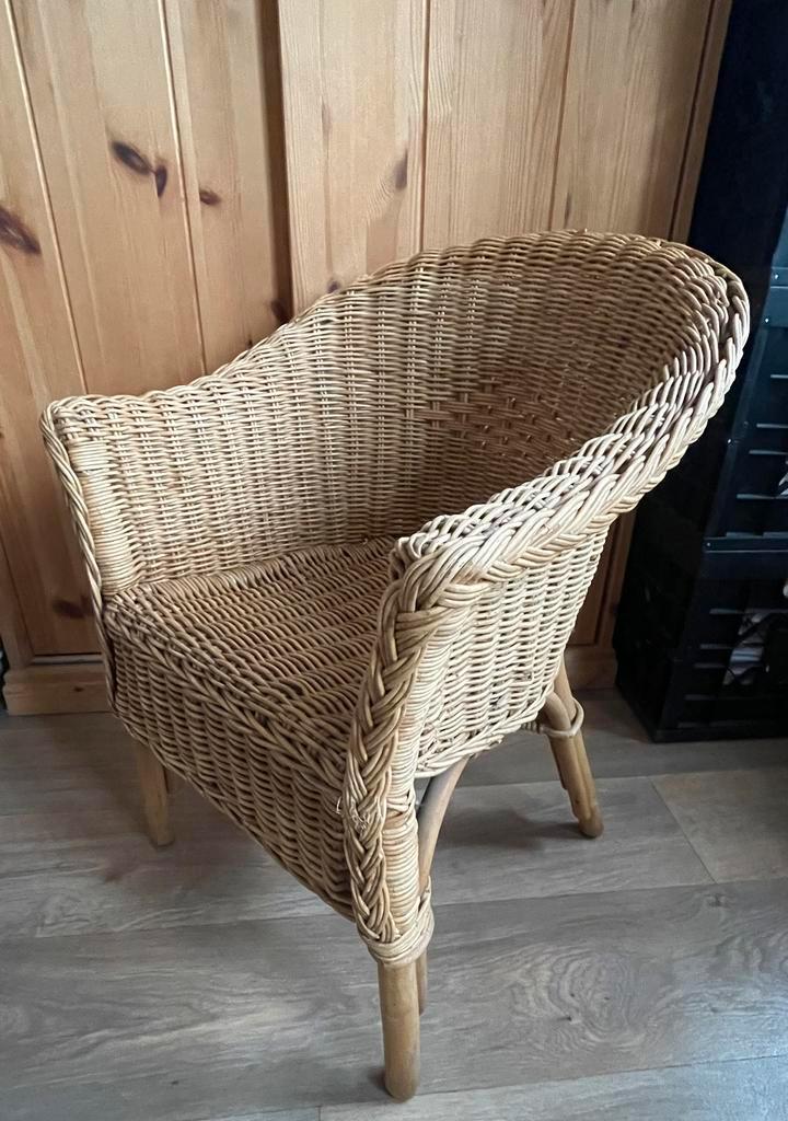 Rotan kinderstoel, Kinderen en Baby's, Kinderkamer | Tafels en Stoelen, Gebruikt, Stoel(en), Ophalen
