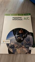 Moderne Wiskunde 12e ed vwo A/C uitwerkingen 1, Ophalen of Verzenden, Zo goed als nieuw