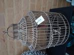 Rattan vogelkooi Riviera Maison, Huis en Inrichting, Ophalen of Verzenden, Zo goed als nieuw, Rond, Riet