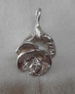 Zilveren vintage nugget hanger nr.580, Verzenden, Zo goed als nieuw, Zilver, Zilver