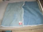 1p wollen deken kinderdeken blauw, good morning 208-112cm, Ophalen of Verzenden, Zo goed als nieuw