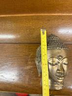 Bronzen Boeddha Hoofd - Decoratief Beeld, Ophalen, Gebruikt