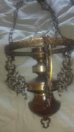 Vintage hanglamp, Ophalen, Gebruikt, Metaal, 50 tot 75 cm