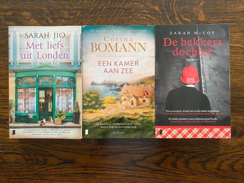 3 romans (Jio, Bomann, McCoy), Boeken, Romans, Gelezen, Nederland, Ophalen of Verzenden