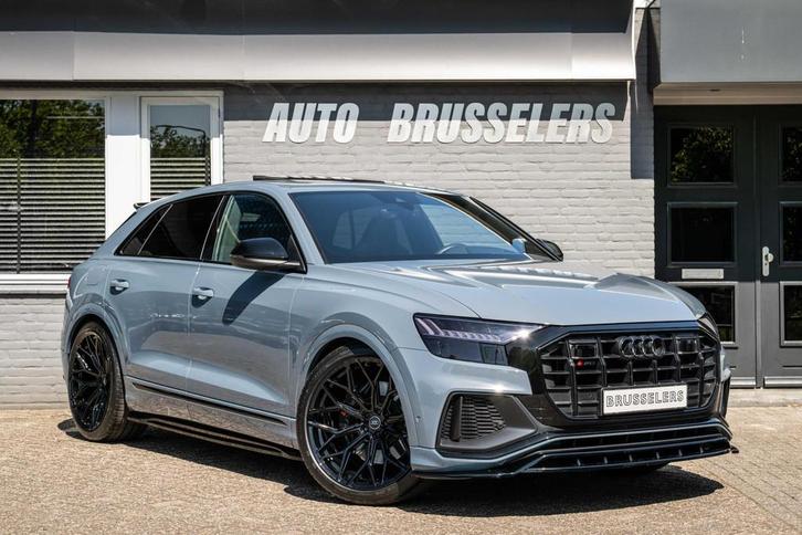Audi SQ8 4.0 TFSI quattro Kemora gray Audi Exclusive!, Auto's, Audi, Bedrijf, Te koop, SQ8, 4x4, ABS, Achteruitrijcamera, Adaptive Cruise Control