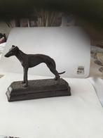 Te koop beeld van een Whippet in het brons, Ophalen of Verzenden