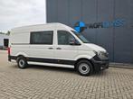Dubbele cabine VW Crafter, Ophalen