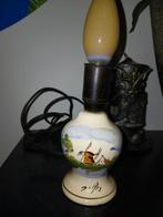 Delfts Blauw Lamp met Molen, Antiek en Kunst, Antiek | Lampen, Ophalen of Verzenden