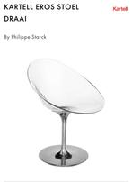 Kartell Eros Stoelen - Set van 4 ze zijn transparant, Huis en Inrichting, Stoelen, Kunststof, Overige kleuren, Ophalen of Verzenden