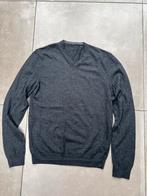 HUGO BOSS 100% WOL FIJN GEBREIDE ANTRACIET WOLLEN TRUI M, Kleding | Heren, Truien en Vesten, Maat 48/50 (M), Ophalen of Verzenden