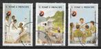 Sao Tome & Principe 1988  Rode Kruis, Verzenden, Overige landen, Gestempeld