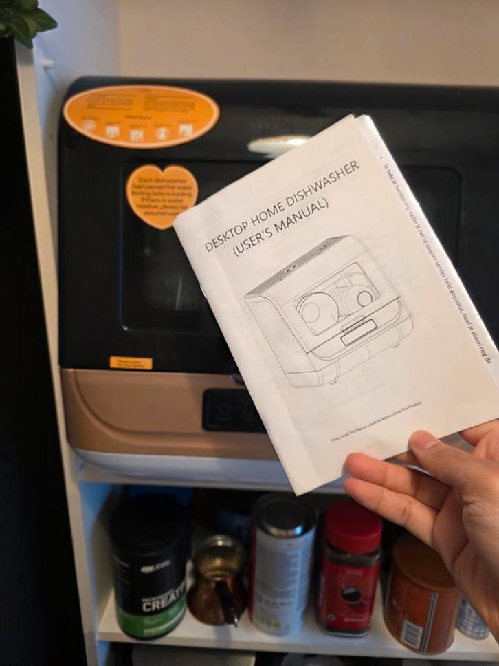 Mini Vaatwasser, Witgoed en Apparatuur, Vaatwasmachines, Zo goed als nieuw, Minder dan 85 cm, Ophalen of Verzenden