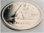 Canada - 10 cent 2005 - Uncirculated, Verzenden, Noord-Amerika, Losse munt