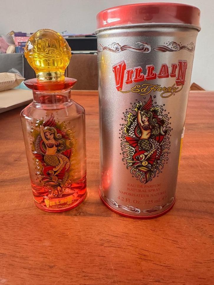 Ed Hardy Villain Eau de Parfum 125 ml, Sieraden, Tassen en Uiterlijk, Uiterlijk | Parfum, Zo goed als nieuw, Ophalen of Verzenden