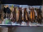 vintage houten schaatsen en sportschoenen  jaren 50, Ophalen of Verzenden, Overige typen