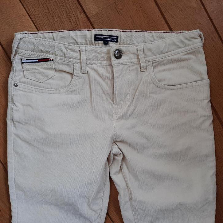 Tommy Hilfiger rib broek maat 176 - nieuw -, Kinderen en Baby's, Kinderkleding | Maat 176, Nieuw, Meisje, Broek, Ophalen of Verzenden