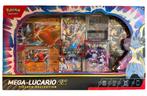 pokemon mega lucario ex figuren box, duits, ongeopend, Ophalen of Verzenden, Zo goed als nieuw, Boosterbox, Foil