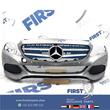 W205 BUMPER COMPLEET + GRIL Mercedes C Klasse 2014-2018 VOOR beschikbaar voor biedingen