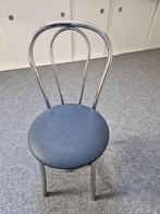 2 Bistro stoelen, Twee, Gebruikt, Metaal, Ophalen