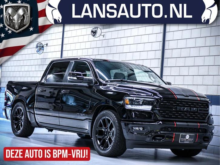Dodge Ram 1500 Big Horn Night | Rijklaar incl. Prins LPG! |, Auto's, Dodge, Bedrijf, Te koop, RAM 1500, 4x4, ABS, Achteruitrijcamera
