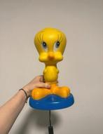 Tweety titti lamp tafellamp vintage warner bros geel retro, Verzenden, Zo goed als nieuw