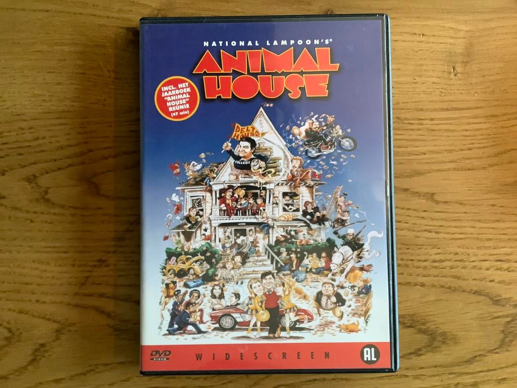 4). National Lampoon's Animal House, met o.a. John Belushi., Vanaf 16 jaar, Ophalen of Verzenden, Zo goed als nieuw, Actiekomedie