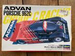 Hasegawa Advan Porsche 962C Schaal 1:24, Hobby en Vrije tijd, Modelbouw | Auto's en Voertuigen, Overige merken, Auto, Groter dan 1:32