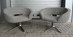 2 Cappellini Rive Droite design fauteuils, Ophalen, Gebruikt, 75 tot 100 cm, 50 tot 75 cm