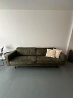 WOOOD groene bank, Ophalen, Tweepersoons, 75 tot 100 cm, Zo goed als nieuw