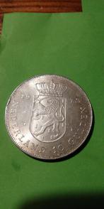 Zilveren tientje Juliana Regina 1973, Postzegels en Munten, Munten | Nederland, Ophalen of Verzenden, Koningin Juliana, 10 gulden