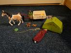 Schleich Sarah’s kampeeruitstapje, Ophalen of Verzenden, Zo goed als nieuw, Jongen of Meisje