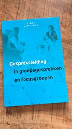 Gespreksleiding in groepsgesprekken - Marion Matthijssen, Ophalen of Verzenden, Zo goed als nieuw, Marion Matthijssen