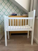 Kidsmill wieg hout + matras & topper Aerosleep, Ophalen, Zo goed als nieuw, Wieg