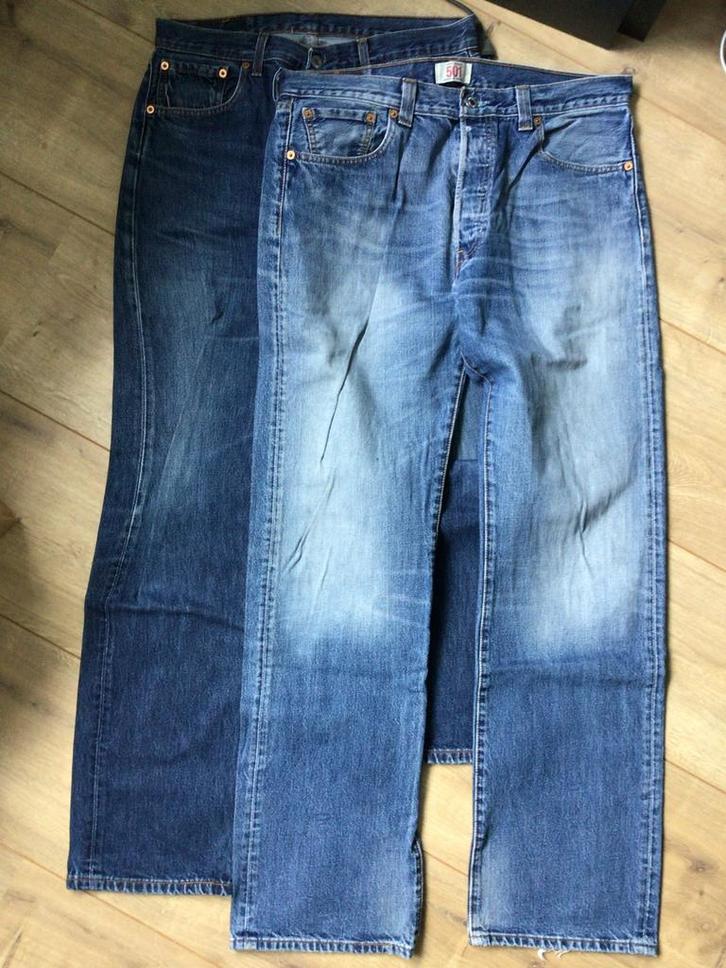 Diverse heren jeans van PME legend en Levi’s, Kleding | Heren, Spijkerbroeken en Jeans, Gedragen, Overige jeansmaten, Blauw, Ophalen of Verzenden