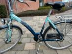 Montego damesfiets 3 versnellingen blauw/groen, Fietsen en Brommers, Fietsen | Dames | Damesfietsen, Versnellingen, Overige merken