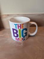 Grote mok met kleurrijke letters, Keramiek, Ophalen of Verzenden, Zo goed als nieuw, Effen