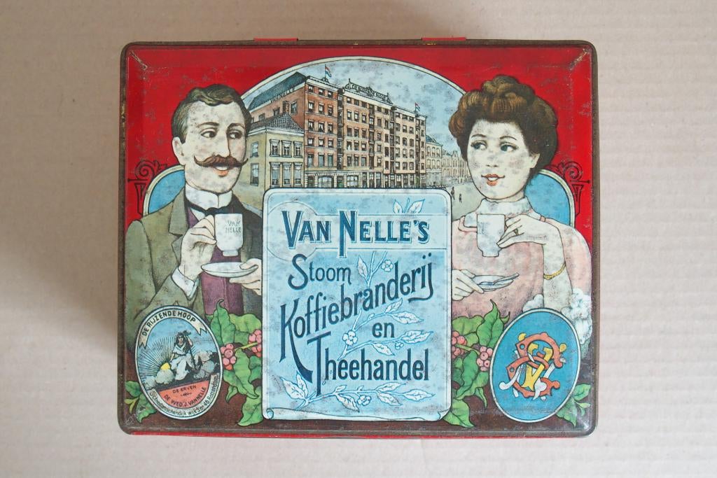 Van Nelle blik, Ophalen of Verzenden, Gebruikt, Overige, Van Nelle