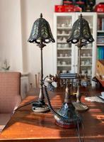 Tiffany lamp met telefoon, Ophalen of Verzenden, Zo goed als nieuw, Minder dan 50 cm