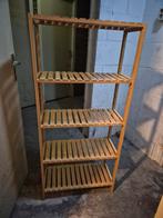 Stevig opbergrek, badkamerrek etc bamboe, Ophalen