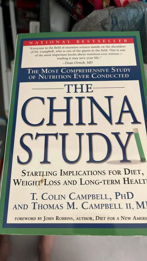 China Study : The Most Comprehensive Study of Nutrition Ever, Boeken, Esoterie en Spiritualiteit, Zo goed als nieuw, Ophalen of Verzenden