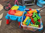 Megablocks bouwtafel met veel blokken, Ophalen, Gebruikt, Overige merken