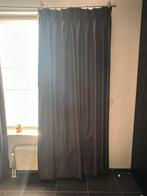 Gordijnen, Ophalen, 200 cm of meer, Zwart, 150 tot 200 cm