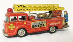 1132 Blikken brandweer ladderwagen., Antiek en Kunst, Antiek | Speelgoed, Ophalen of Verzenden
