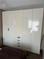 Kledingkast met veel bergruimte, Gebruikt, 200 cm of meer, Wit, 200 cm of meer