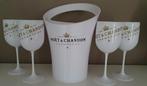 Moet&Chandon Champagne Koeler 4 Glazen + Kado., Ophalen of Verzenden, Nieuw, Overige typen