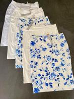 i193 Mt 40=M/L Diverse nieuwe rokken: Susskind rok wit/blauw, Kleding | Dames, Maat 38/40 (M), Wit, Nieuw, Ophalen of Verzenden