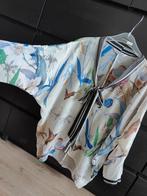Prachtig voile kimono blouse met vogels l-xl casual chique, Ophalen of Verzenden, Zo goed als nieuw, Maat 42/44 (L), Overige kleuren